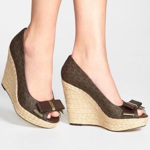 Michael Kors Signature Wedges